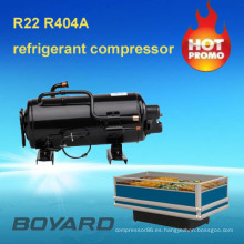 congelador de ráfaga de boyard CE rohs unidad condensadora con r22 r404a compresor de frigorífico para la refrigeración de camiones